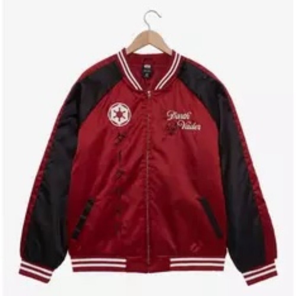 Star Wars Darth Vader Mustafar Satin Jacket